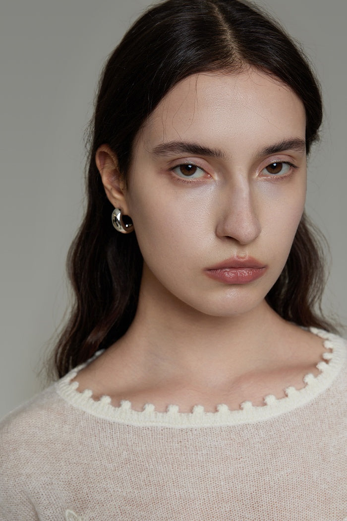 Subtle Sculpted Knit Top