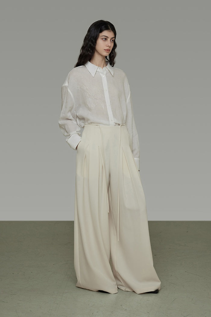 Baroque Whisper Embroidered Blouse