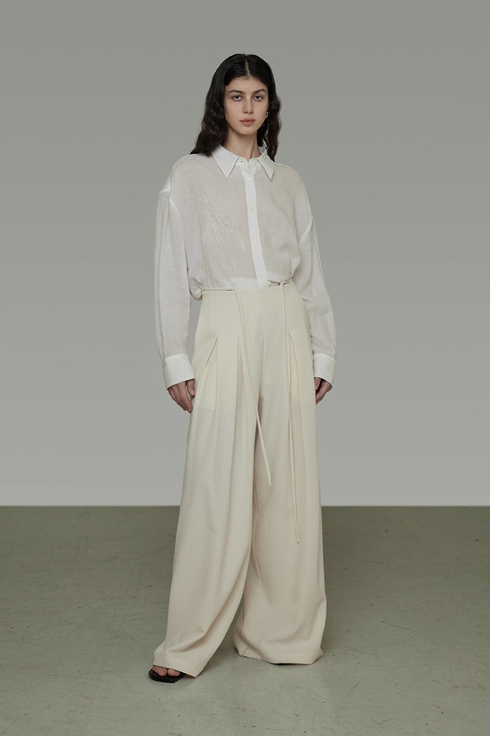 Baroque Whisper Embroidered Blouse