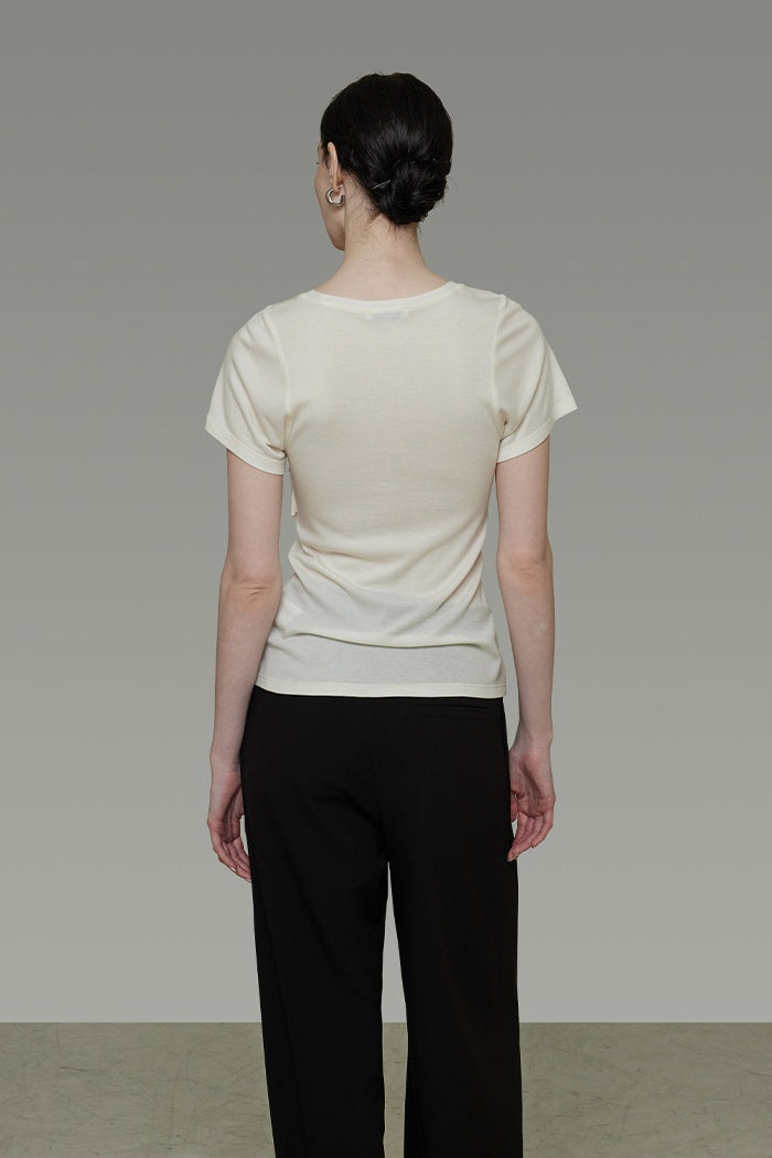 Silent Structure Sculpted Tee