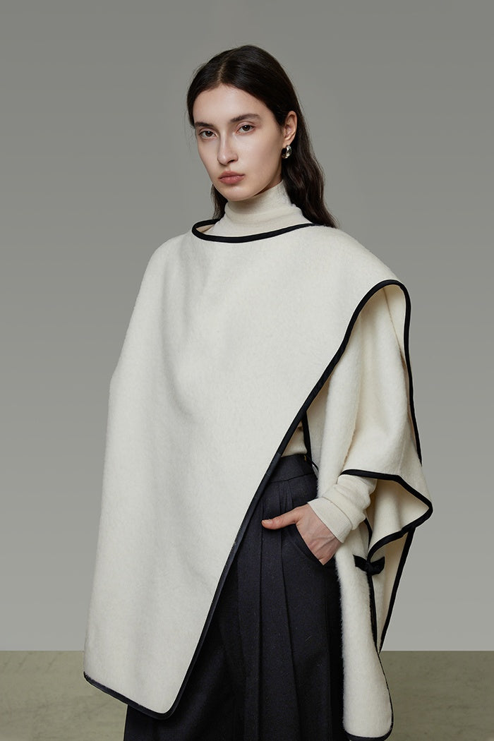 Sculpted Wool Coat: Quiet Elegance