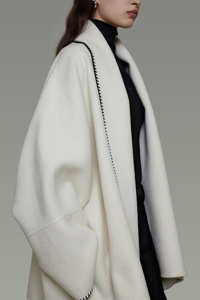 Effortless Structure Wool Coat