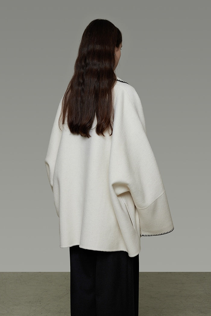 Effortless Structure Wool Coat