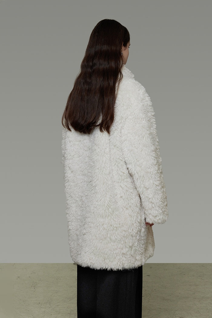 Sculpted City Wool-Lined Toggle Coat