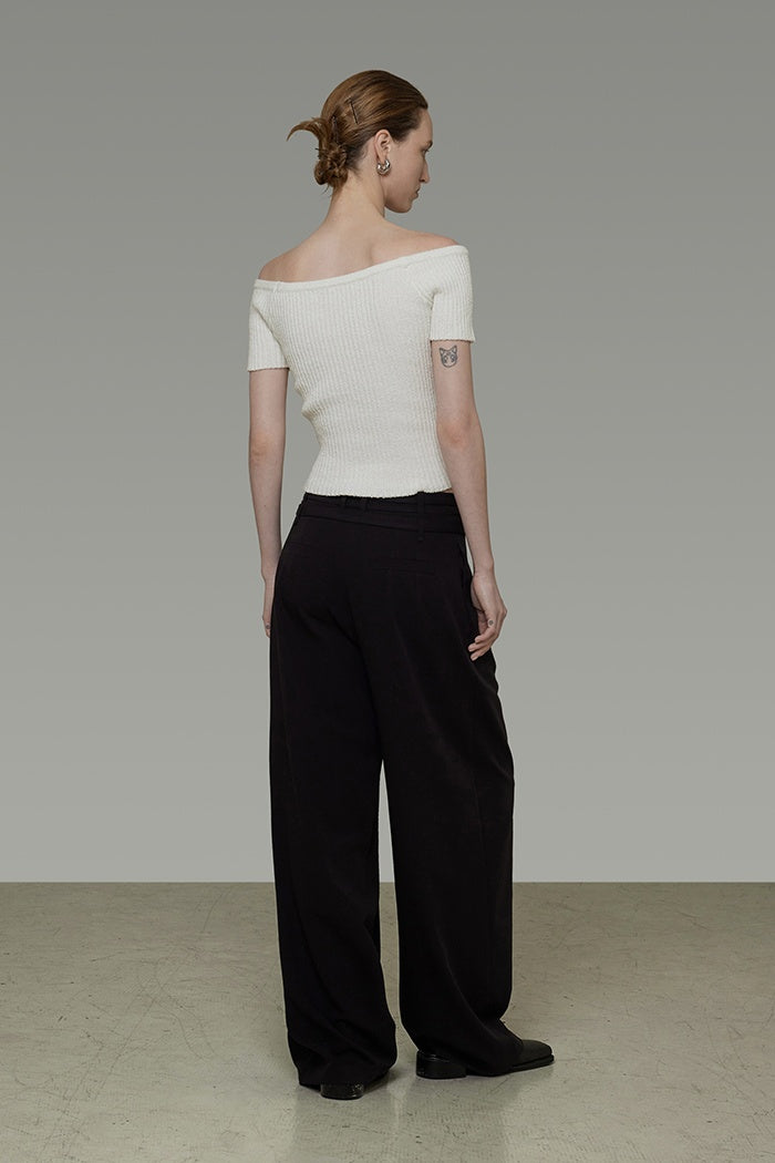 Quiet Lines Knit Top