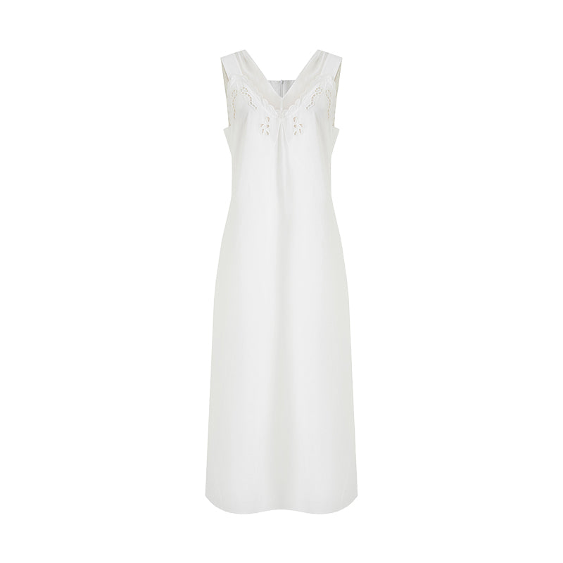 Whisper Knit Hollow Maxi Dress