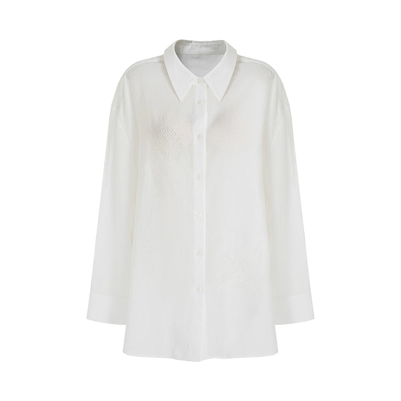 Baroque Whisper Embroidered Blouse