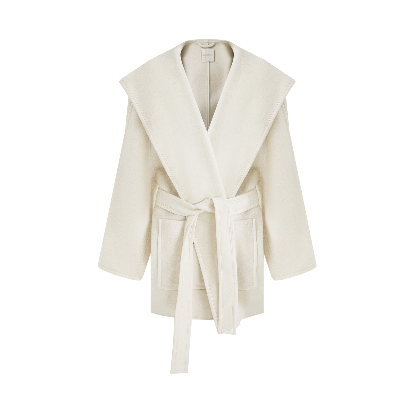 Architectural Reversible Wool Coat