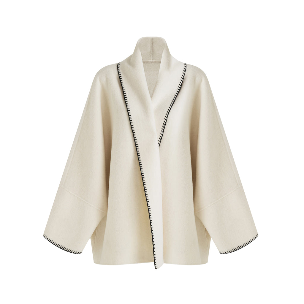 Effortless Structure Wool Coat