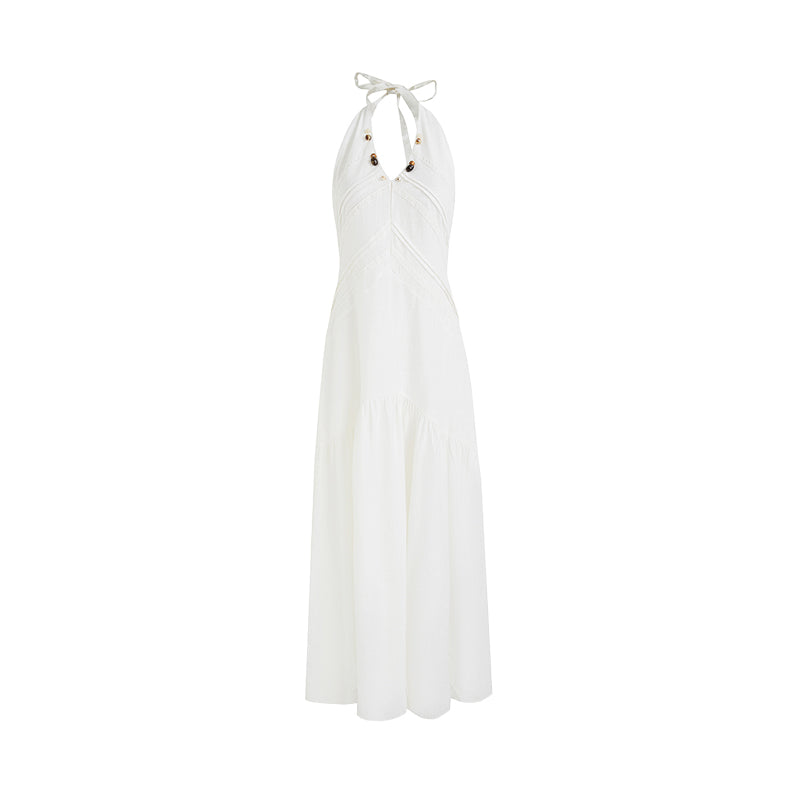 Effortless Grace V-Neck Slip Dress