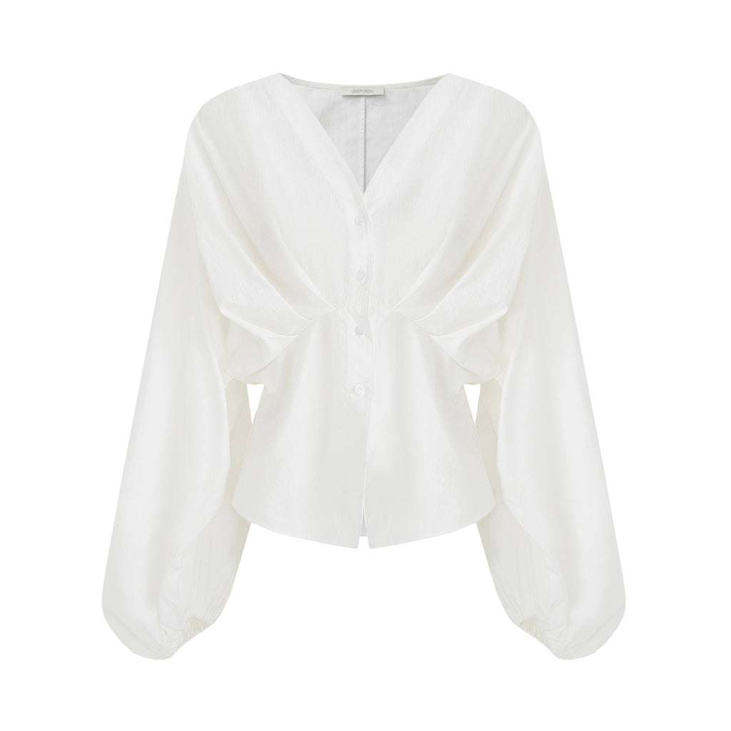 Effortless Elegance V-Neck Blouse