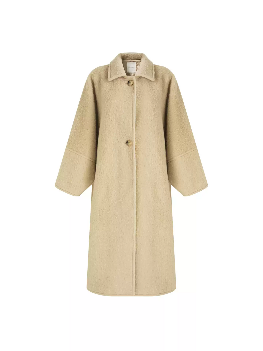 Effortless Cocoon Wool Coat