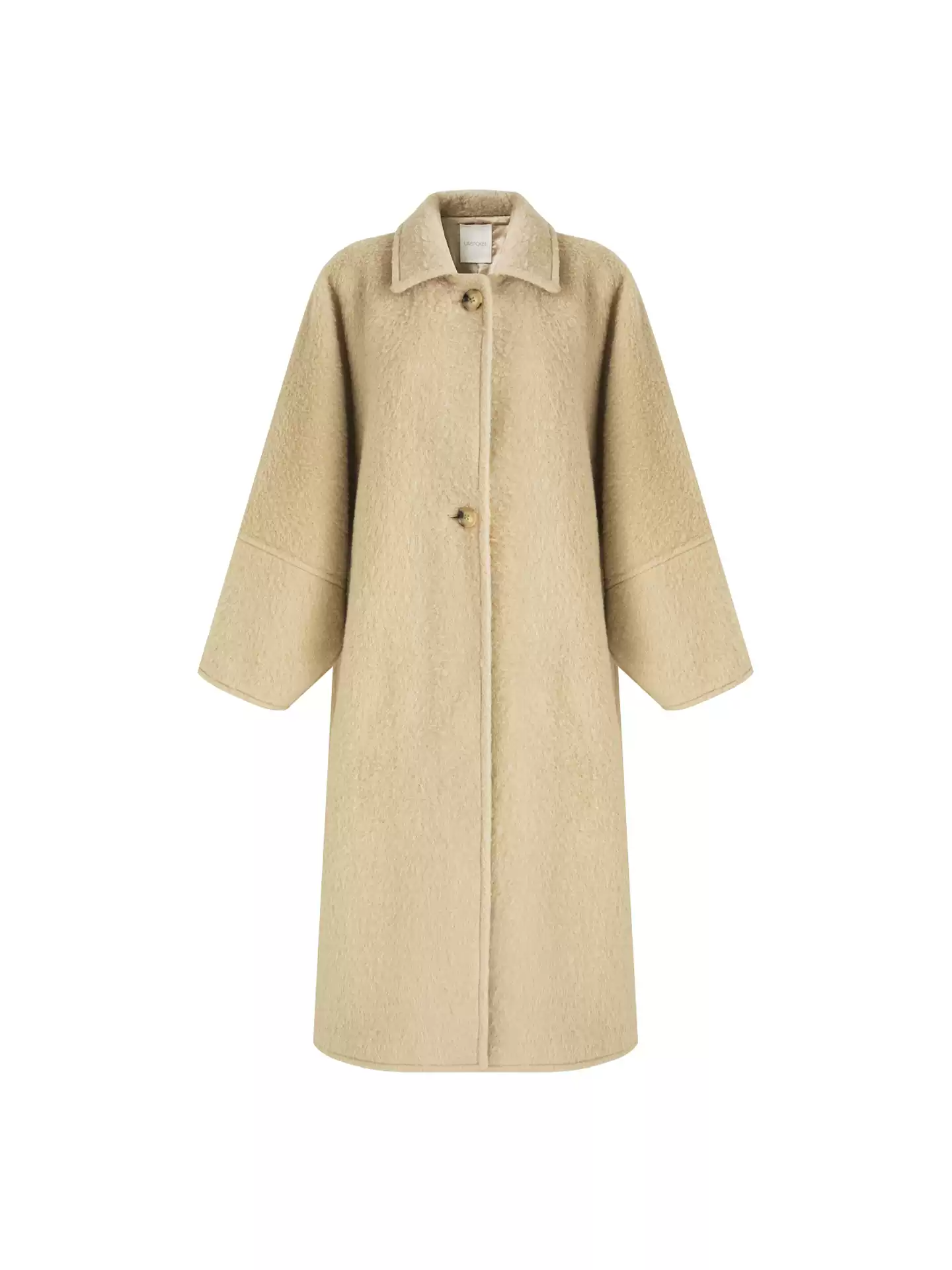 Effortless Cocoon Wool Coat