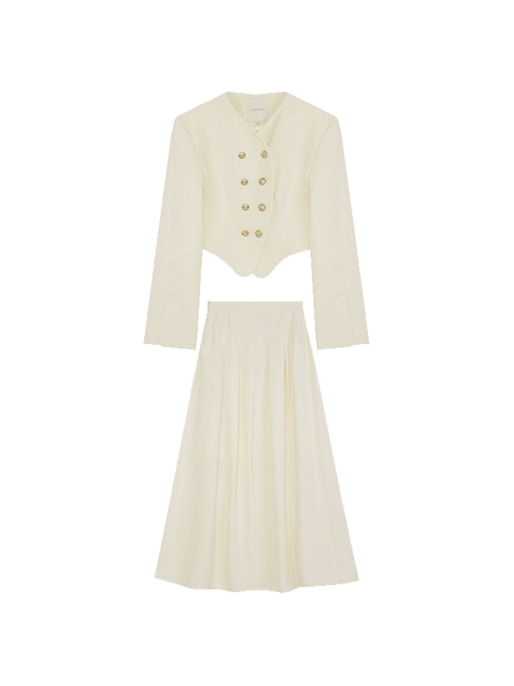 Timeless Courtly Tweed Suit Set