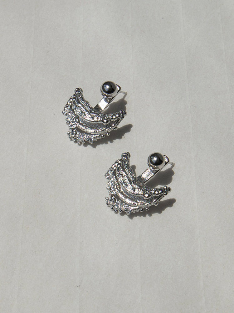 Aurelia Fan Stud Earrings