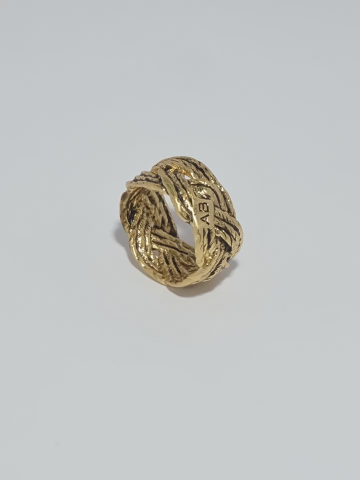 Braided Knot Ring